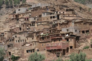 City in the Atlas Mountains